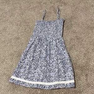 American Eagle Outfitters Blue Floral Dress